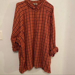 Oversized Plaid
